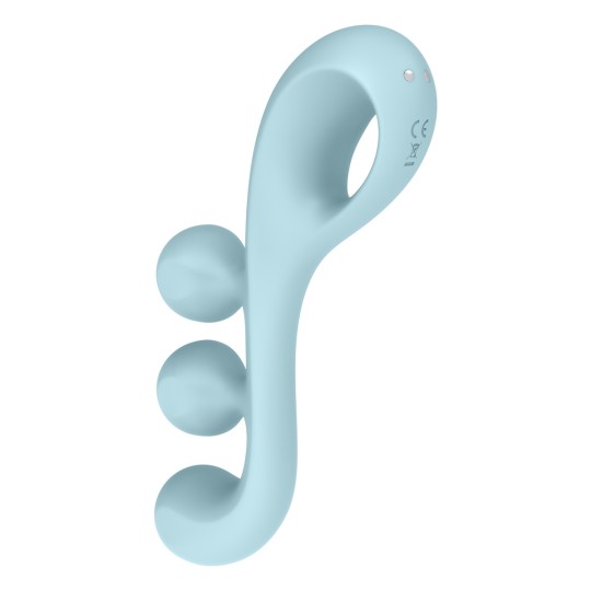 Multi-vibromasseur Tri Ball 2 bleu - Satisfyer 2